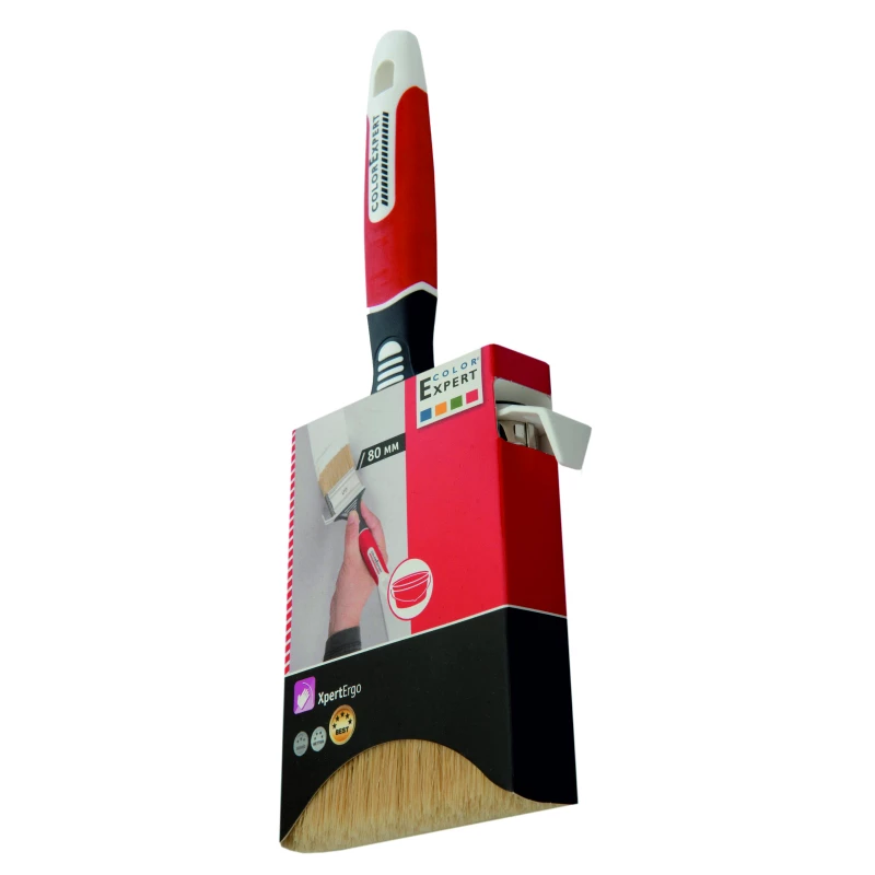 Кисть флейцевая Color Expert 80мм х 18 мм 3К ручка Unistar Gold (81508102)