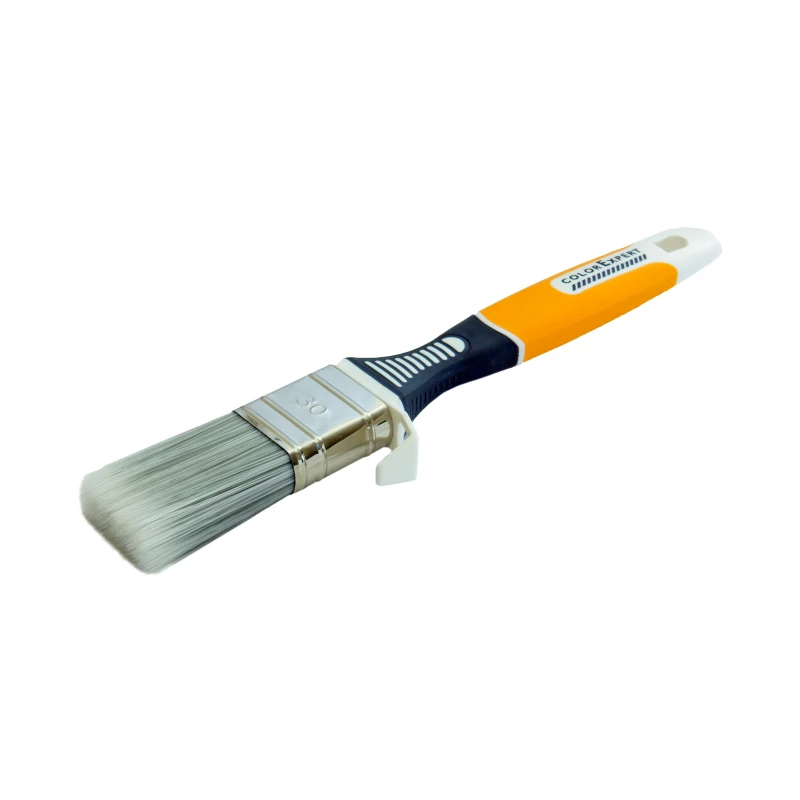 Кисть флейцевая Color Expert 30мм х 14 мм 3К ручка UniStar Flat Paint Brush (81514002)