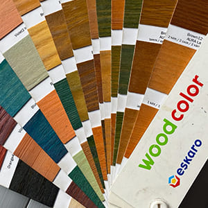Каталог кольорів Eskaro WoodColor для дерева