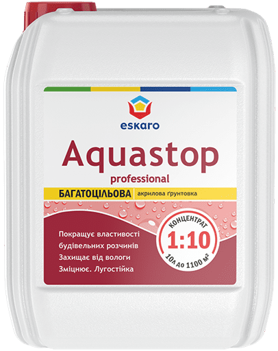 Eskaro Aquastop Professional — грунтовка-концентрат для бетонных полов